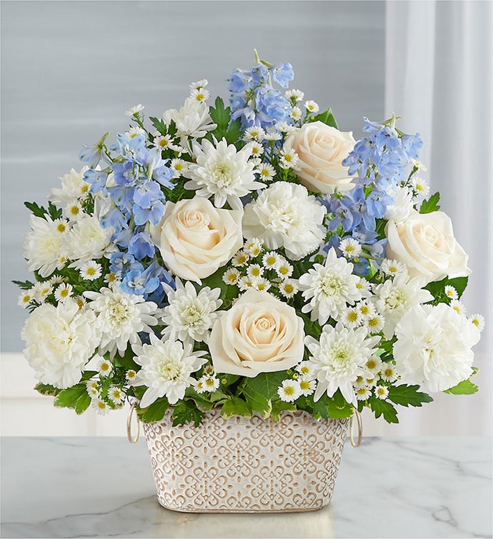 Loving Remembrance™ Blue and White